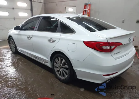 2015 Hyundai Sonata Sport из США, поврежденный, VIN 5NPE34AF4FH193482
